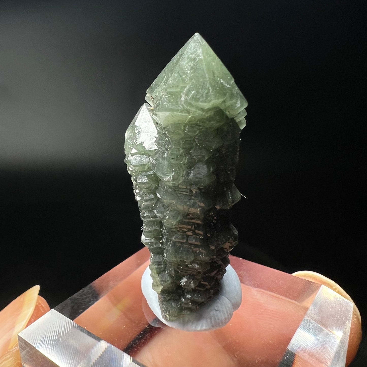 Screw green Quartz (Free shipping worldwide)