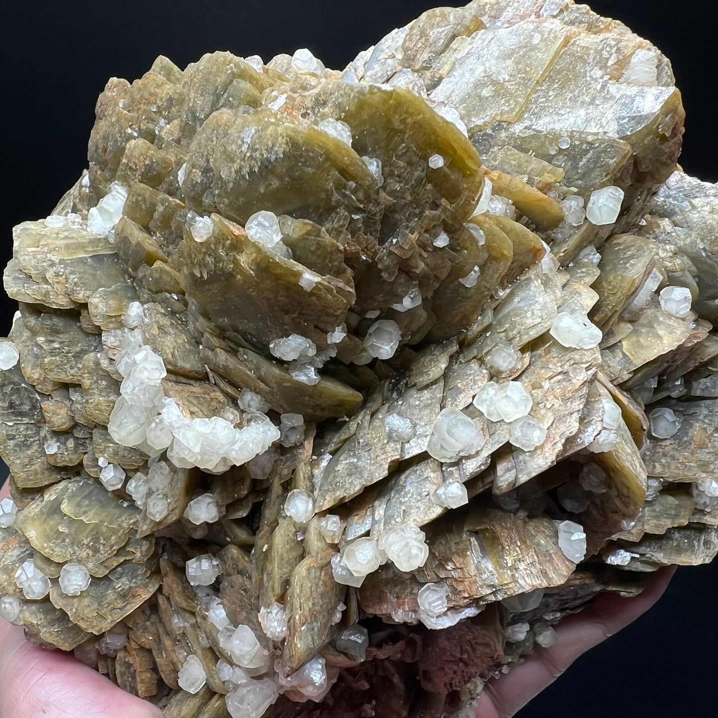 Siderite + Calcite (Free shipping worldwide)