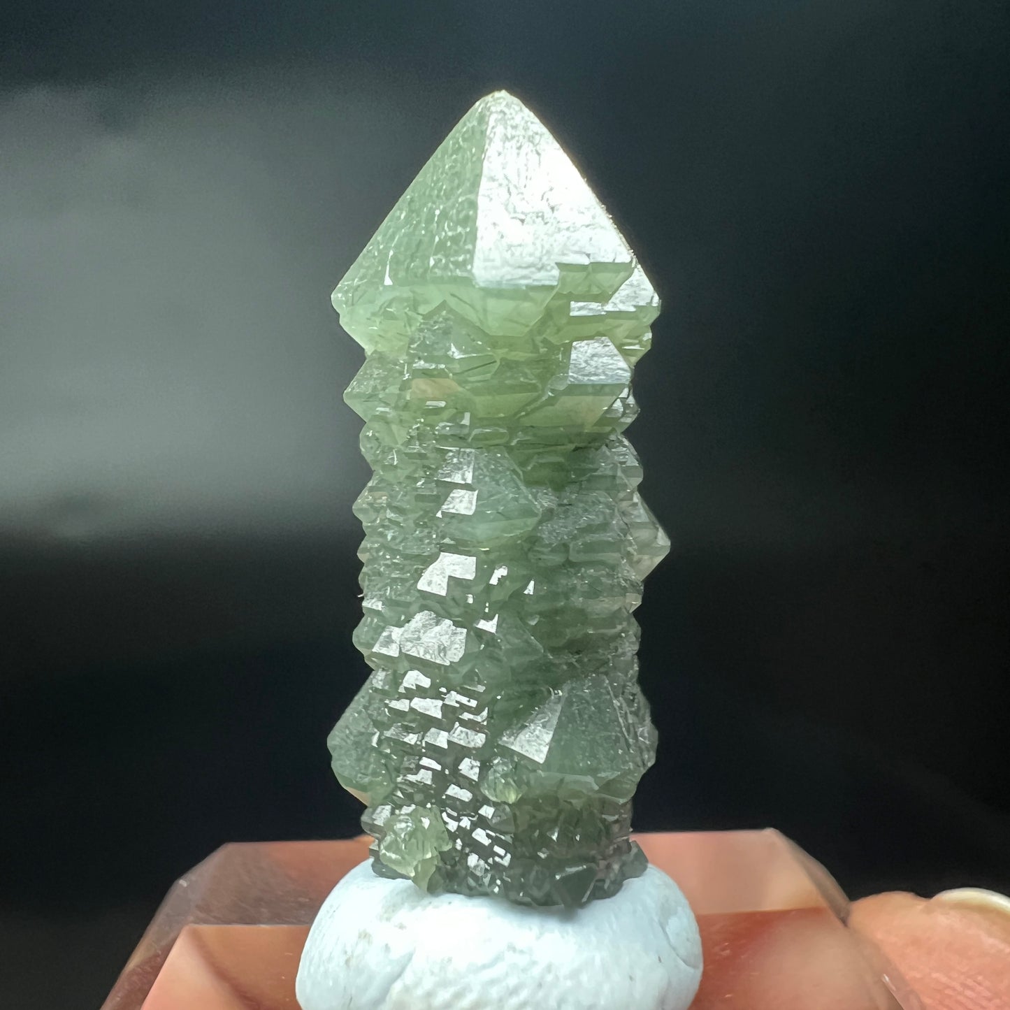 Screw green Quartz (Free shipping)