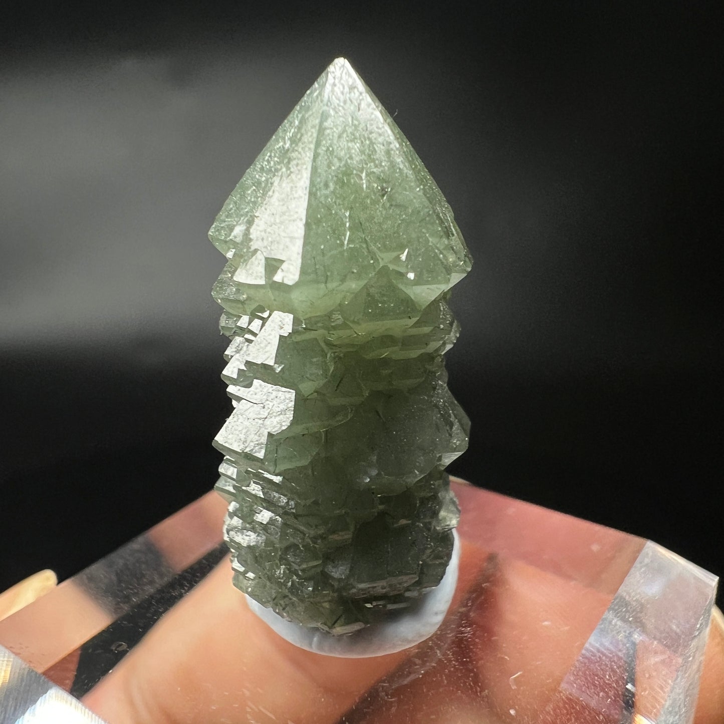 Screw green Quartz (Free shipping)