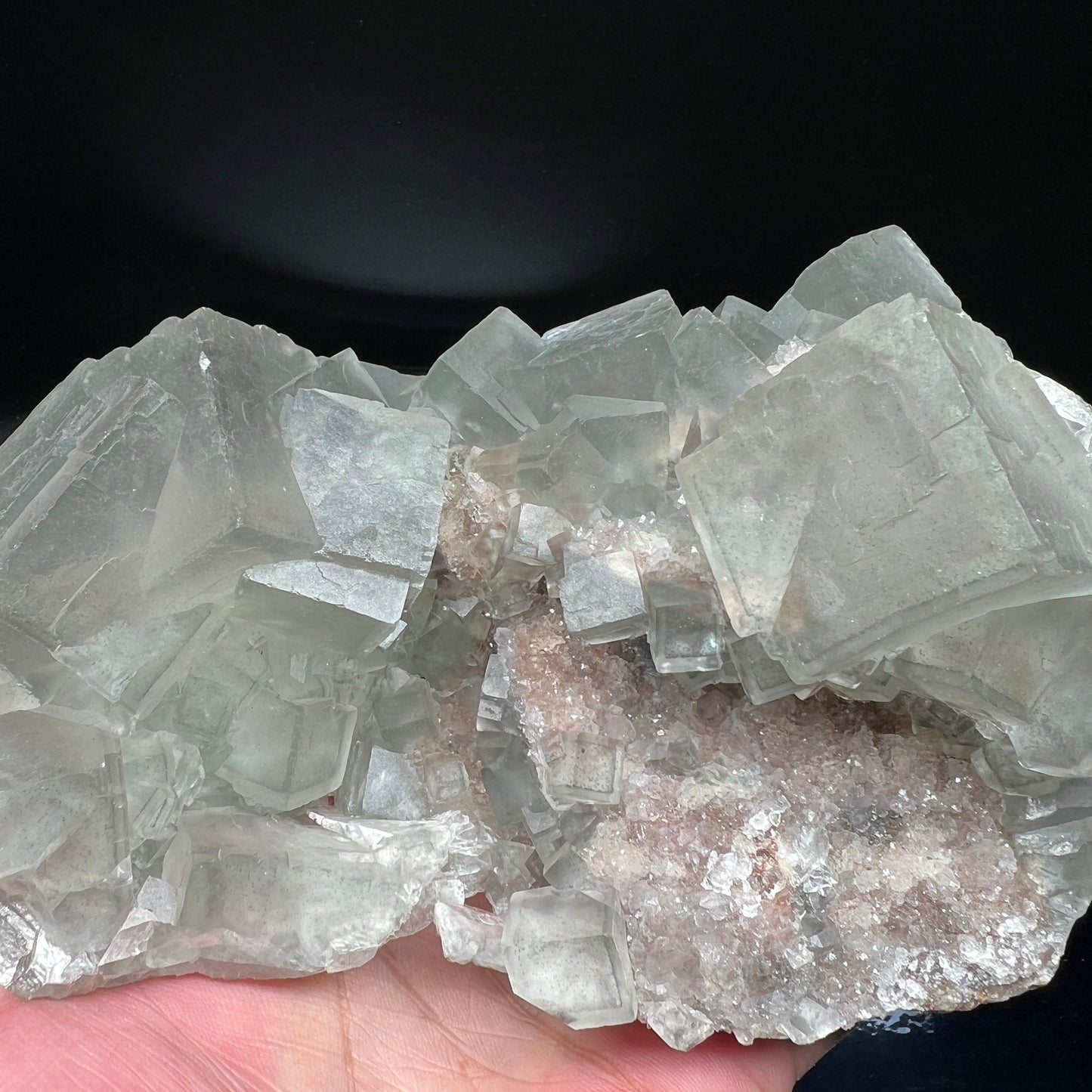 Fluorite + Quartz (Free shipping)
