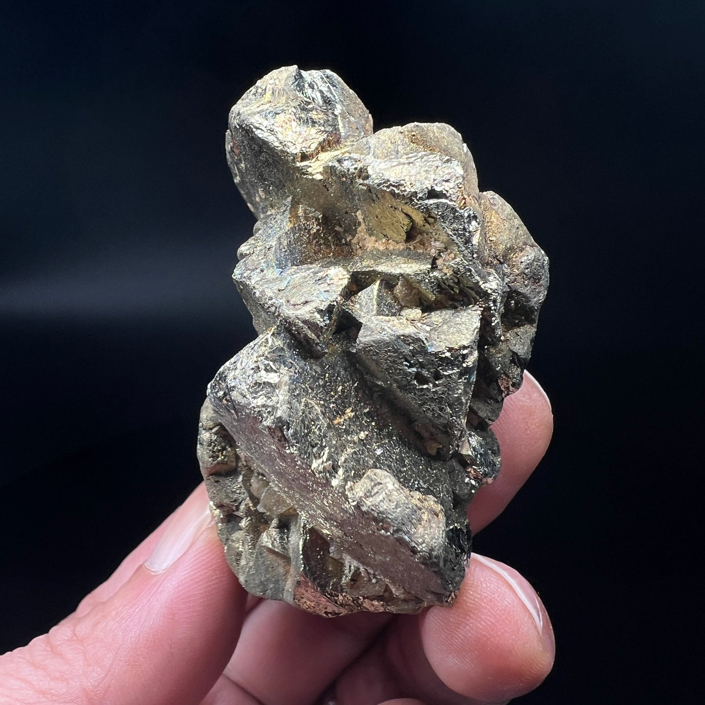 Floaters Large crystals Chalcopyrite + Siderite (Free shipping)