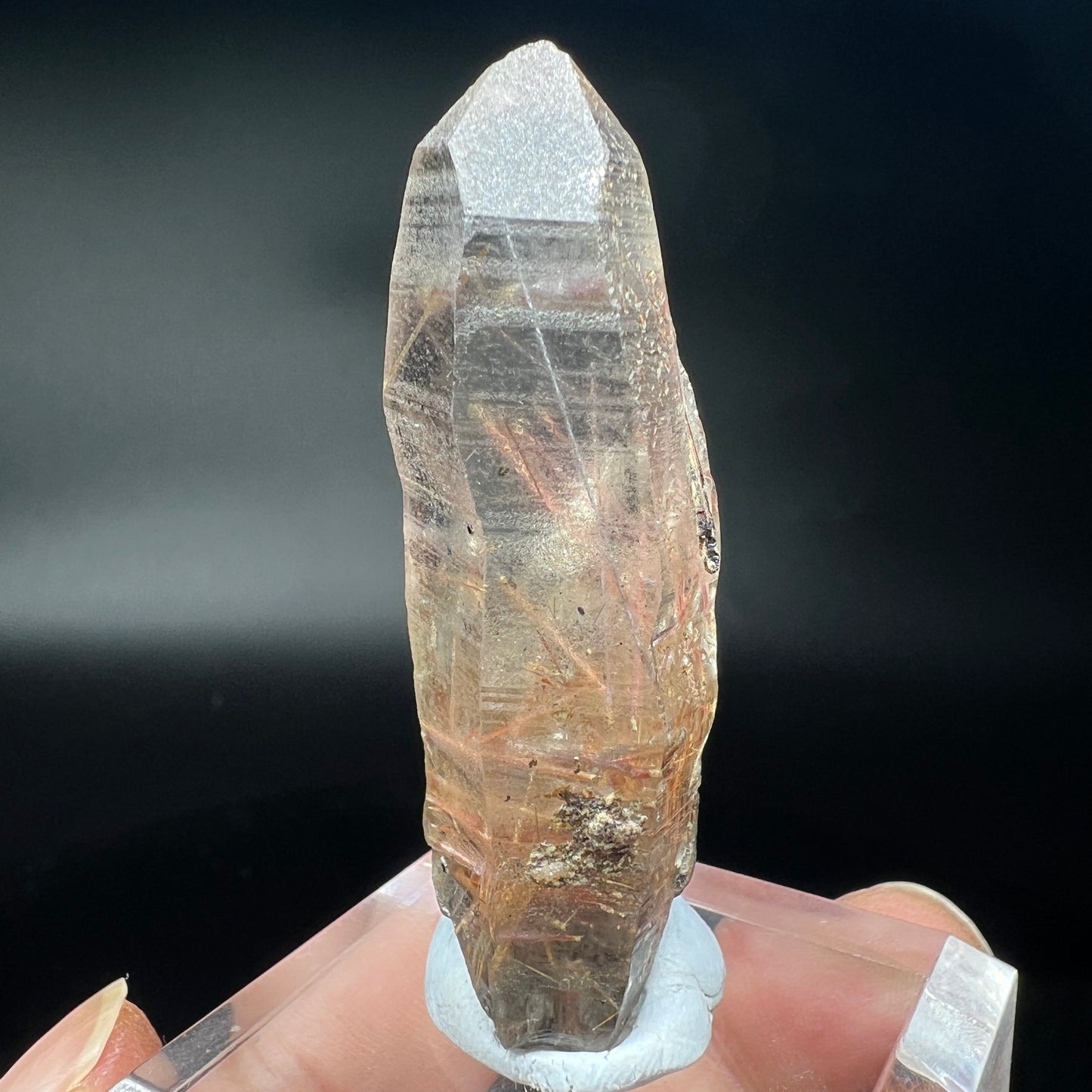 Copper Rutilated Quartz (Free shipping)