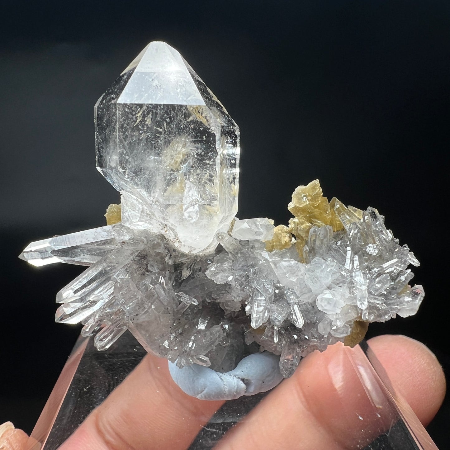 Double-ended Quartz + Siderite (Free shipping)