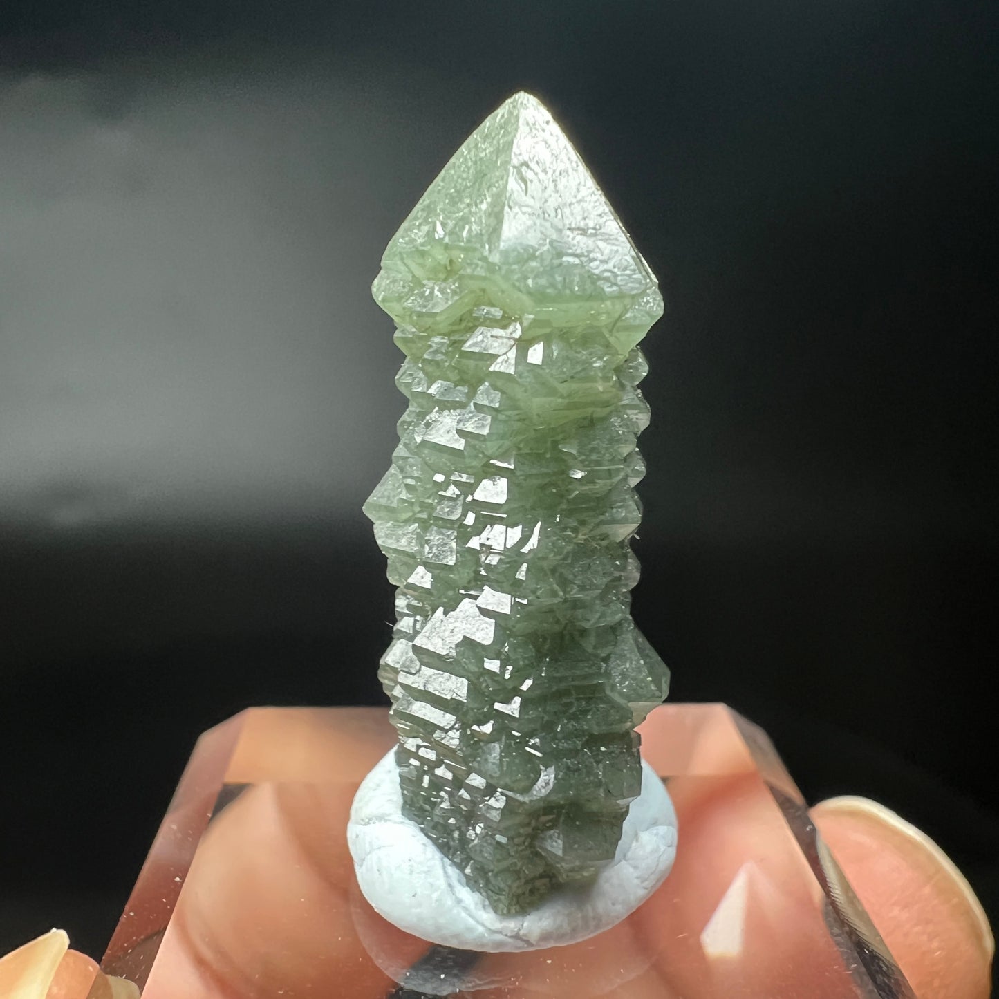 Screw green Quartz (Free shipping)