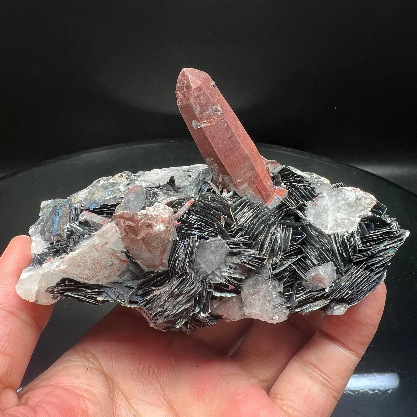 Hematite + Quartz (Free shipping)