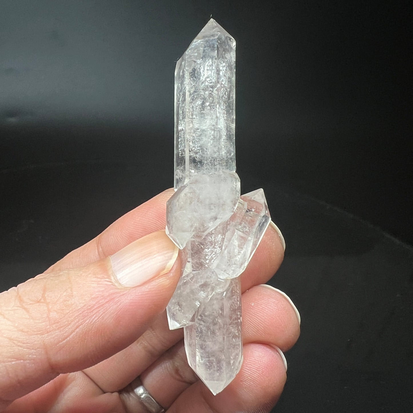 Two-ended termination Quartz (Free shipping worldwide)