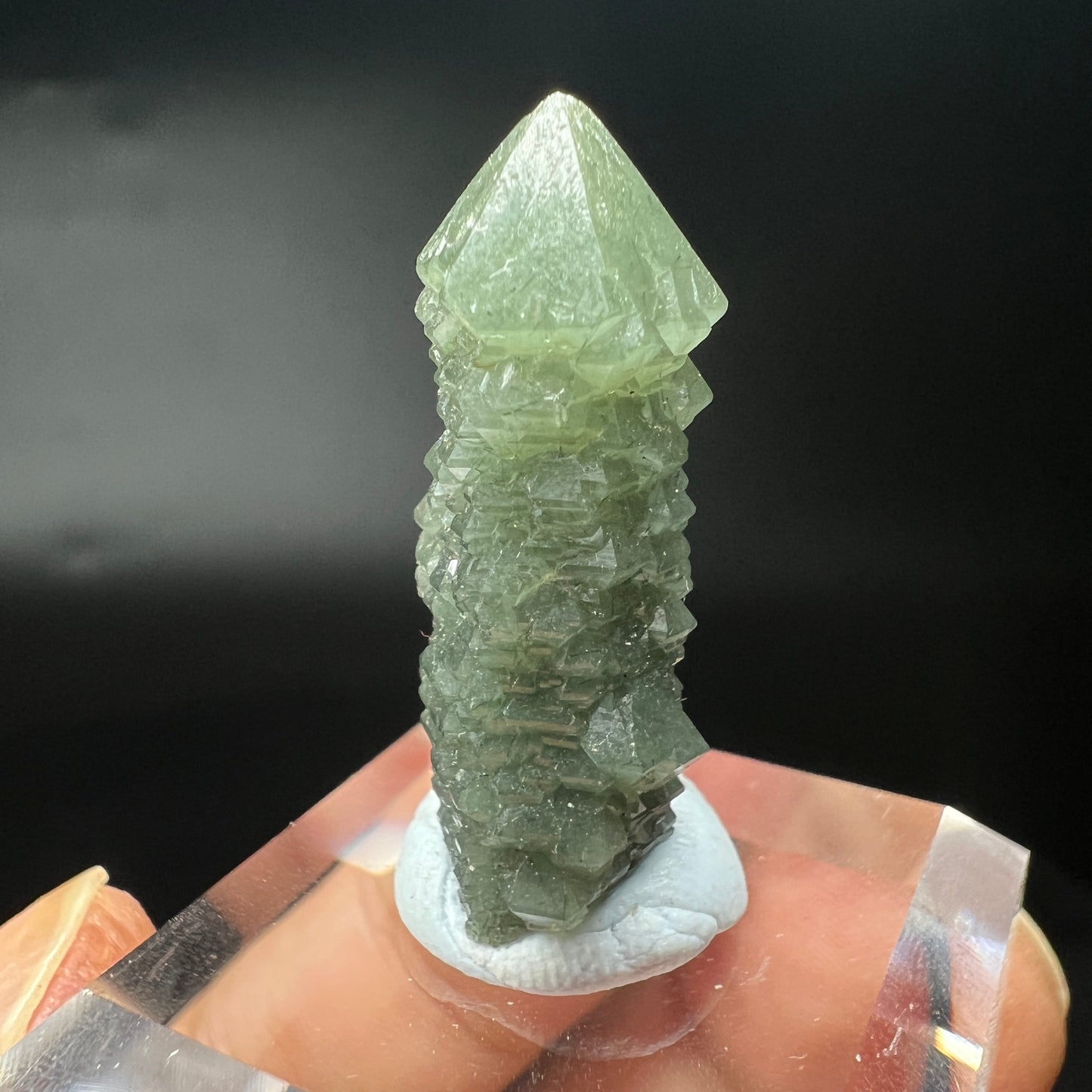 Screw green Quartz (Free shipping)