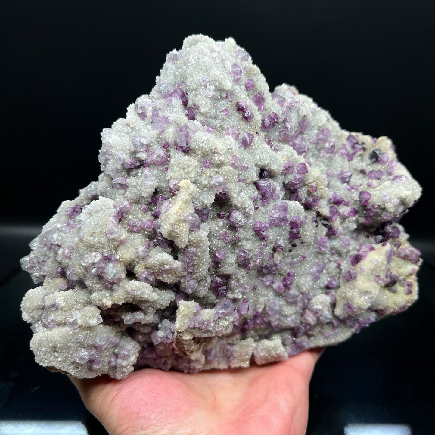 Rare Large crystals Triangular trioctahedron fluorite (Free shipping)