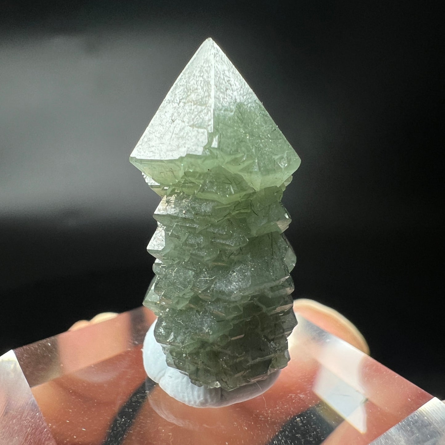 Screw green Quartz (Free shipping)