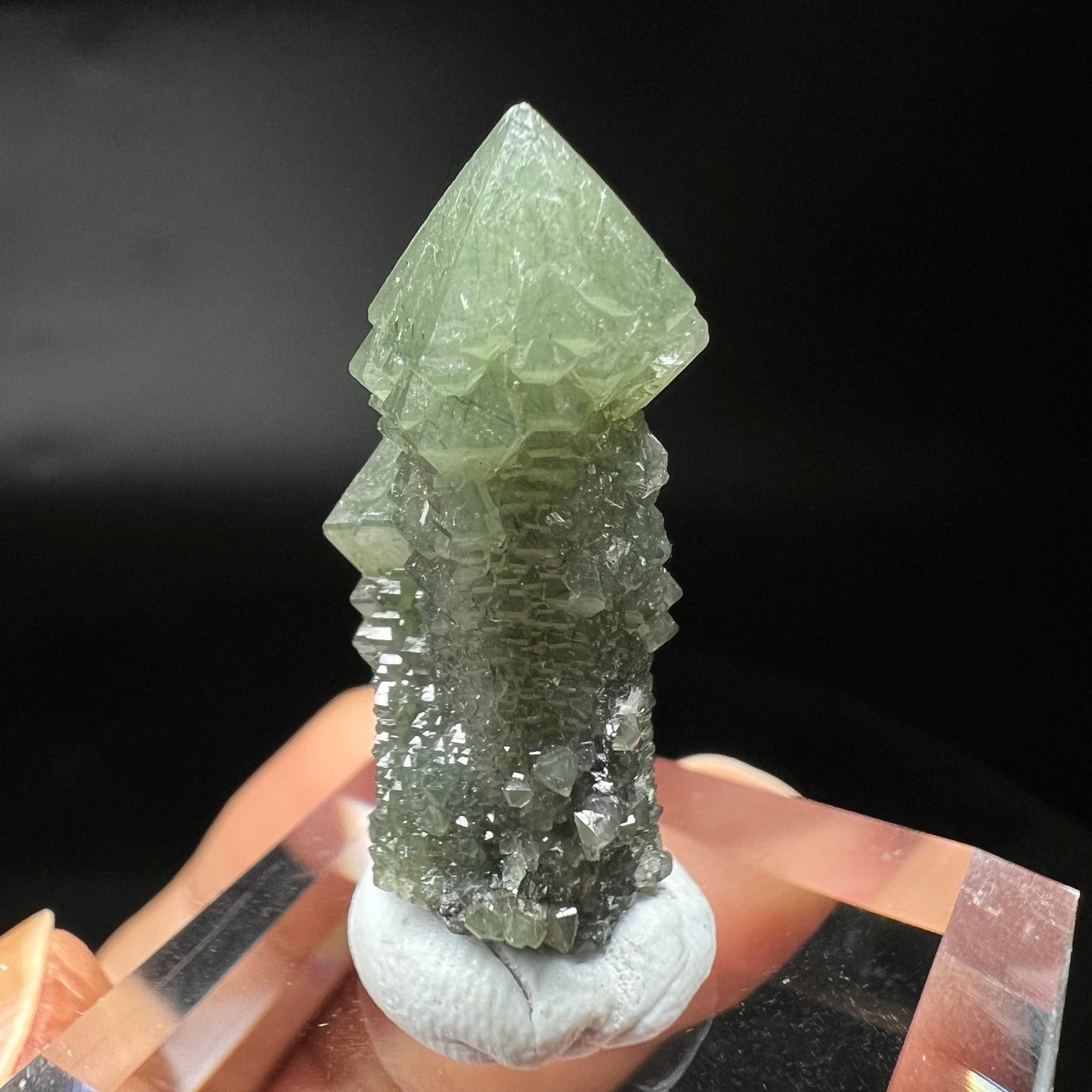 Screw green Quartz (Free shipping worldwide)