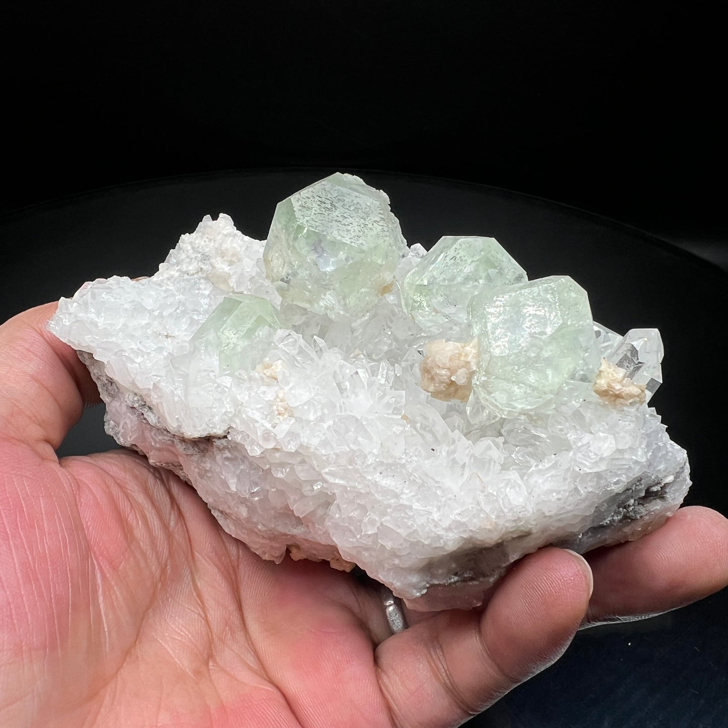 Fluorite + Dolomite + Quartz (Free shipping)