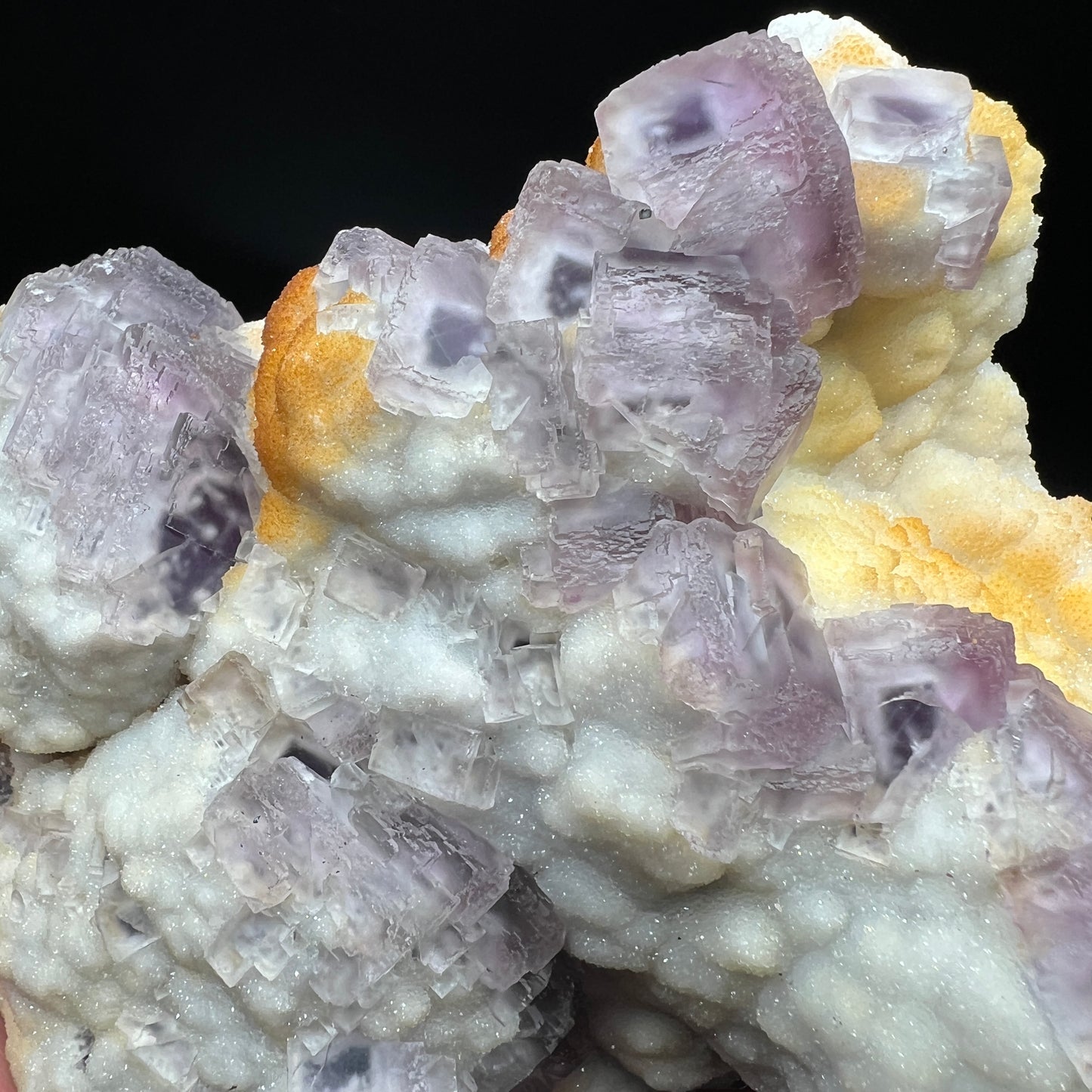Window Fluorite + Quartz (Free shipping)
