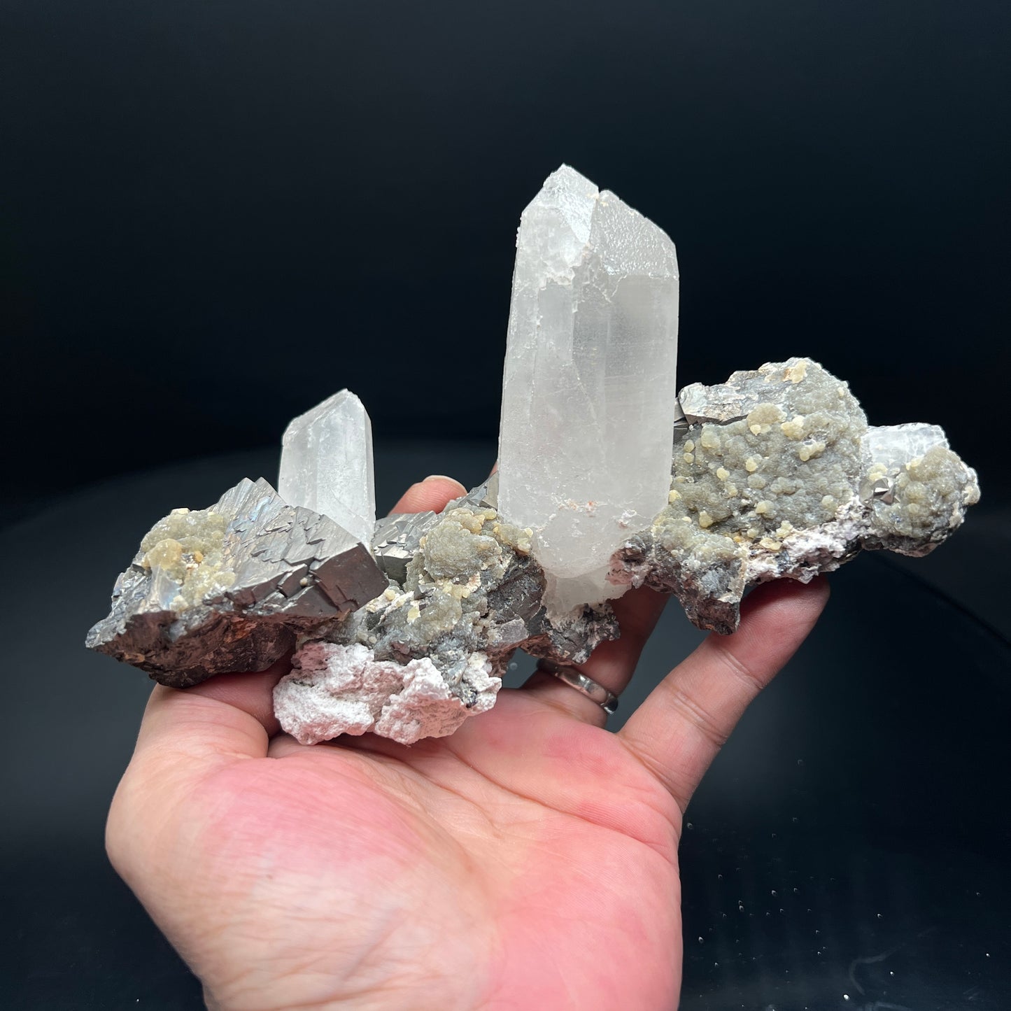 Arsenopyrite + Quartz (Free shipping)