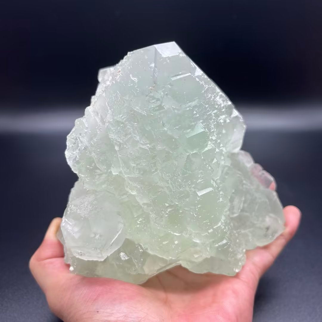 Large crystals Fluorite (Free shipping)