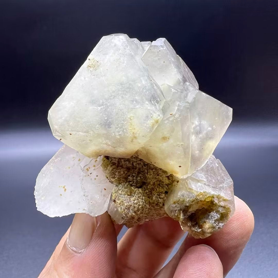 Fluorite + Quartz (Free shipping)