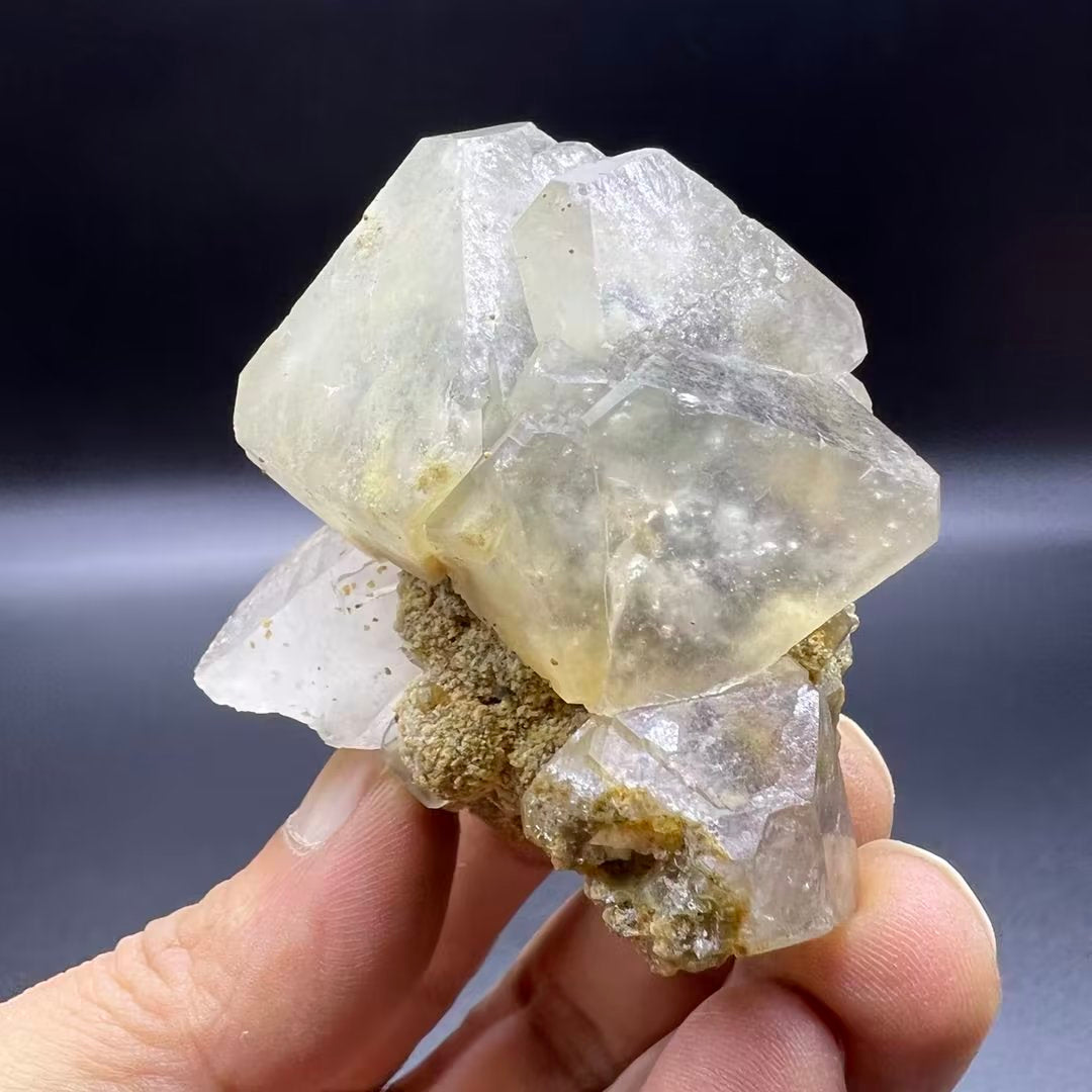 Fluorite + Quartz (Free shipping)