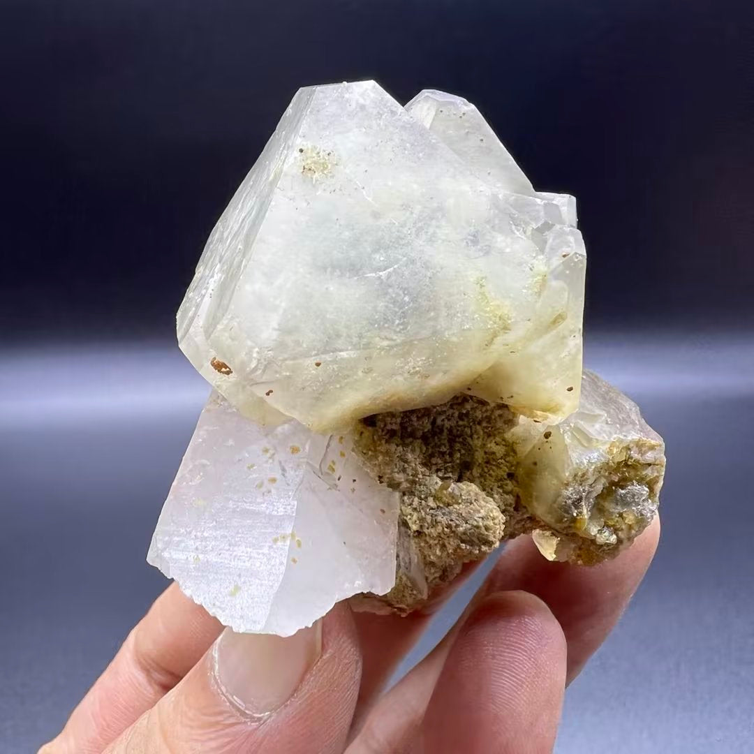 Fluorite + Quartz (Free shipping)