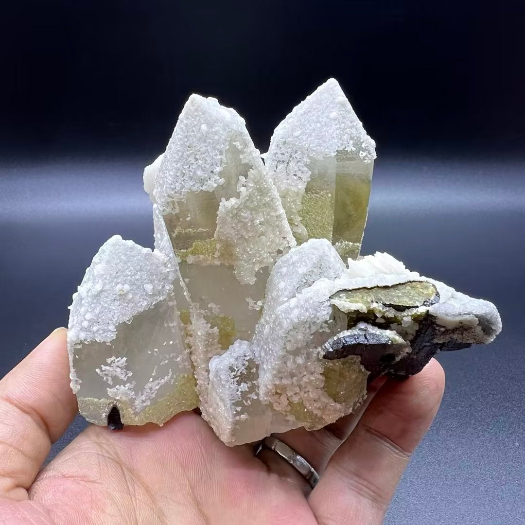 Wolframite + Calcite + Mica + Quartz (Free shipping)