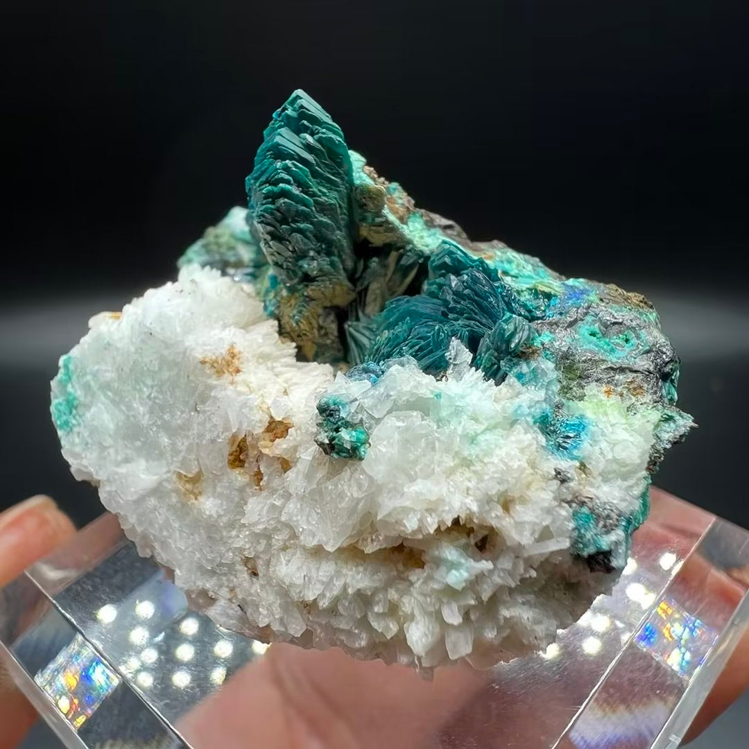 Large crystals Veszelyite (Free shipping)