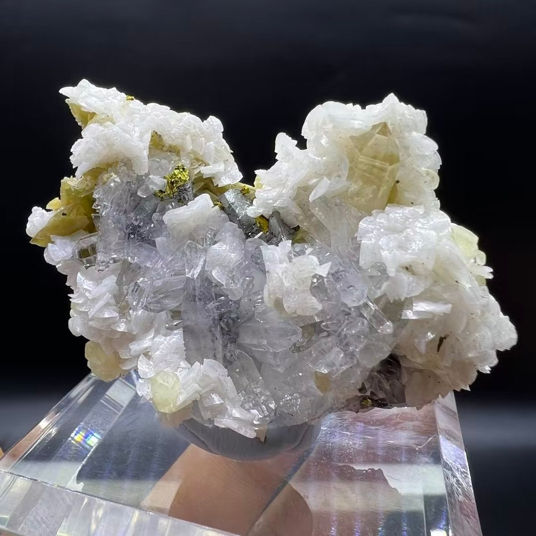 Tetrahedrite + Chalcopyrite + Dolomite + Calcite + Quartz + Siderite (Free shipping)