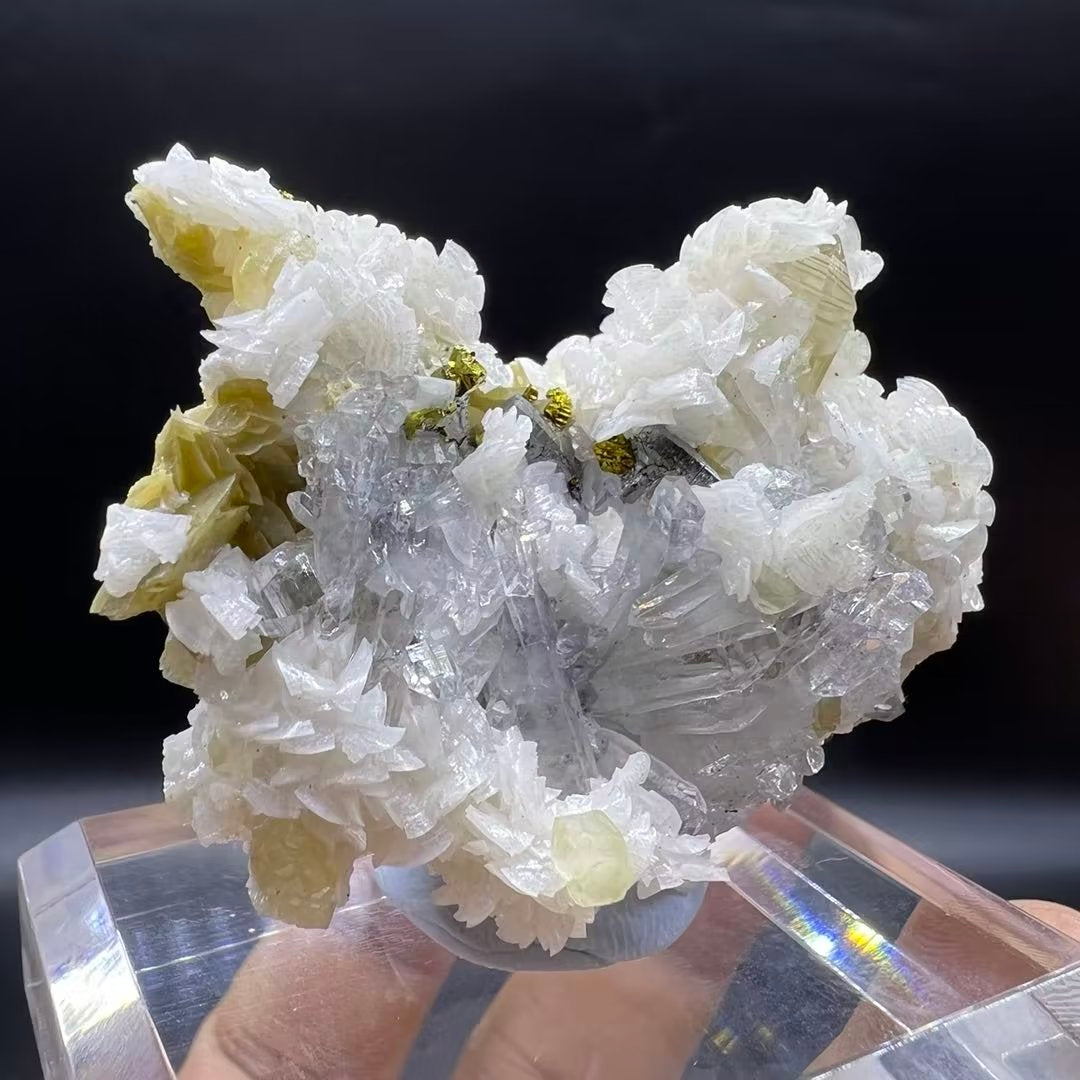 Tetrahedrite + Chalcopyrite + Dolomite + Calcite + Quartz + Siderite (Free shipping)