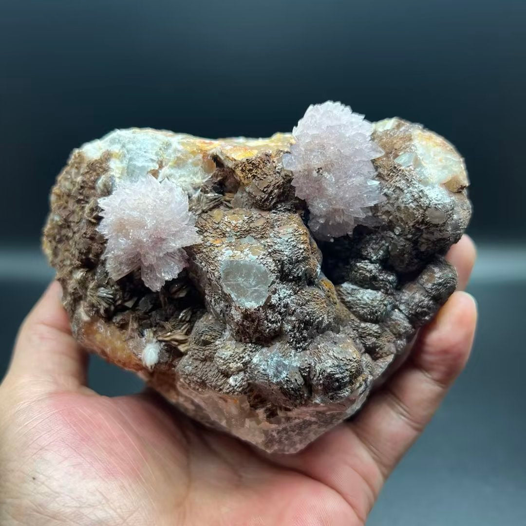 Creedite + Barite + Fluorite (Free shipping)