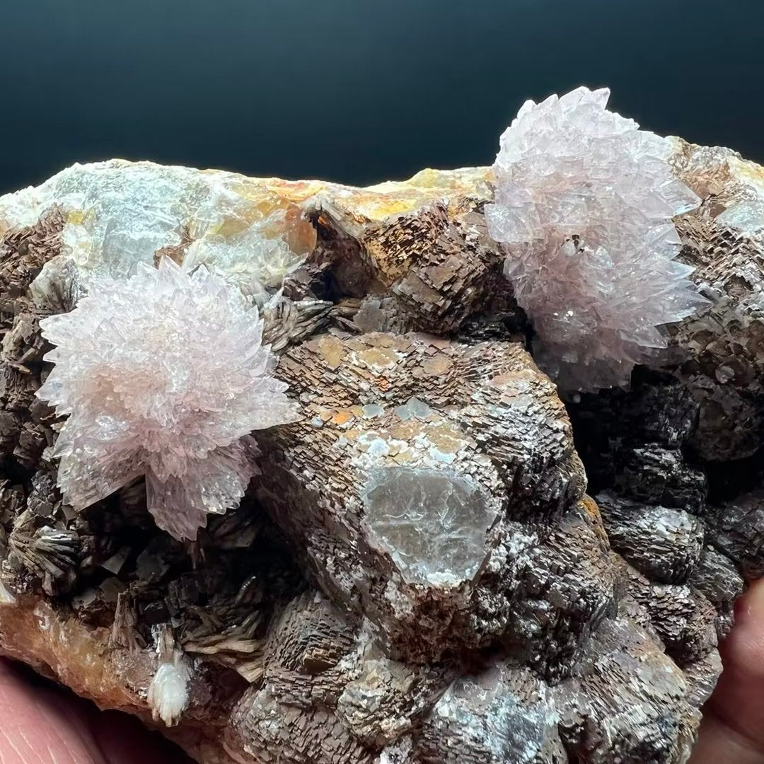 Creedite + Barite + Fluorite (Free shipping)