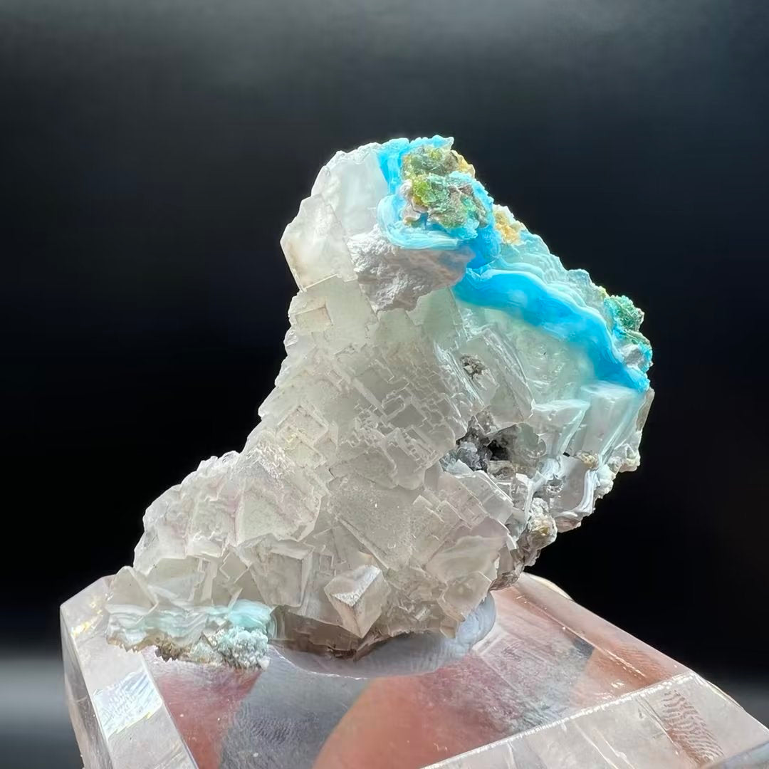 Gibbsite + Fluorite (Free shipping)