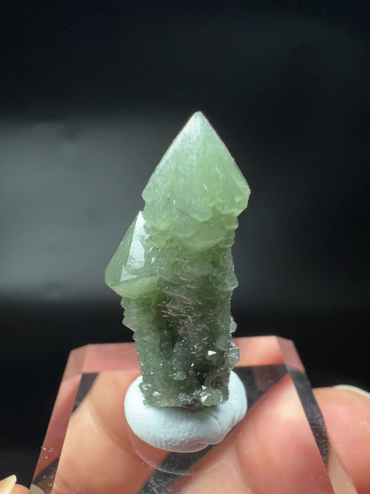 Screw green Quartz (Free shipping worldwide)