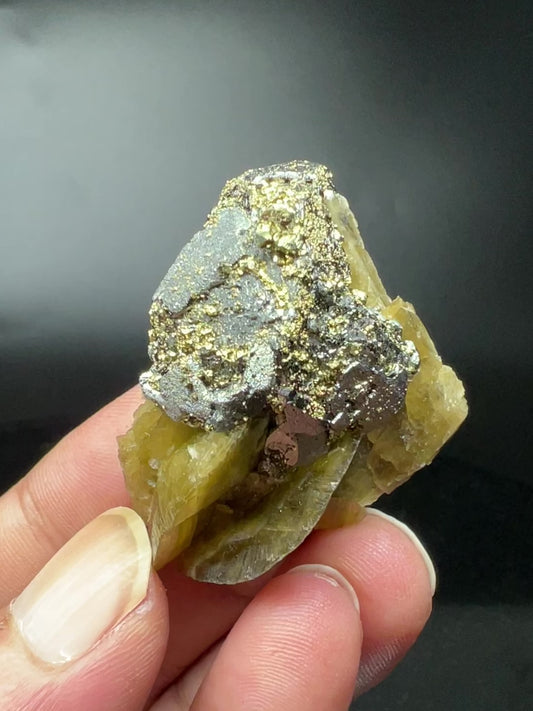 Tetrahedrite + Chalcopyrite + Siderite (Free shipping)