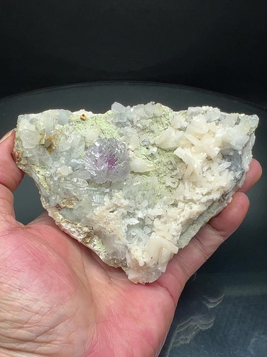 Fluorite + Dolomite + Pyrite + Calcite + Quartz (Free shipping)