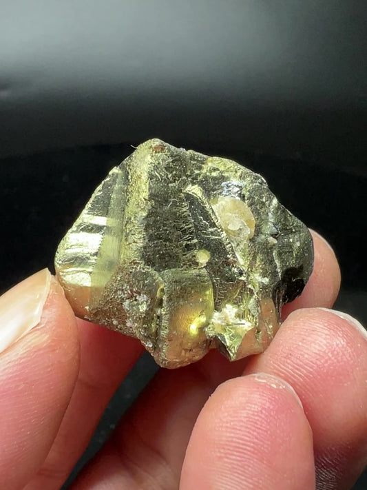 Floater Chalcopyrite + Siderite (Free shipping)