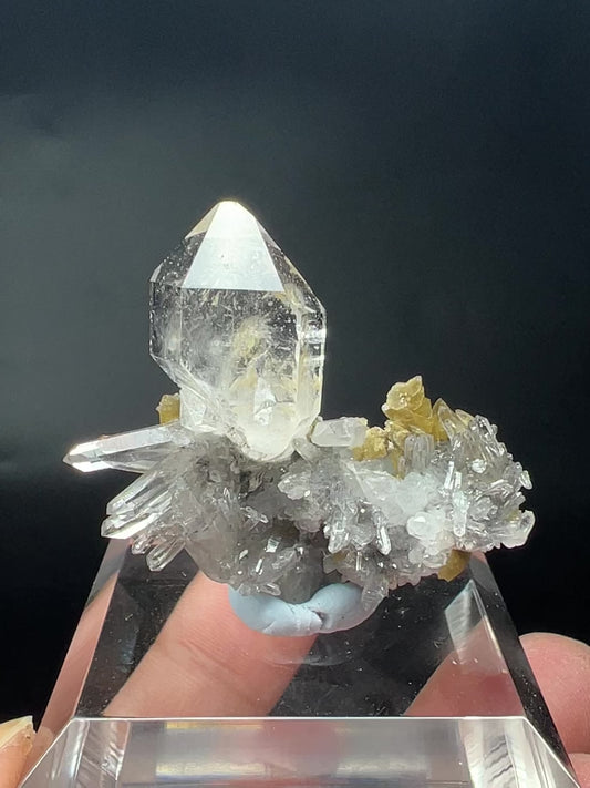 Double-ended Quartz + Siderite (Free shipping)