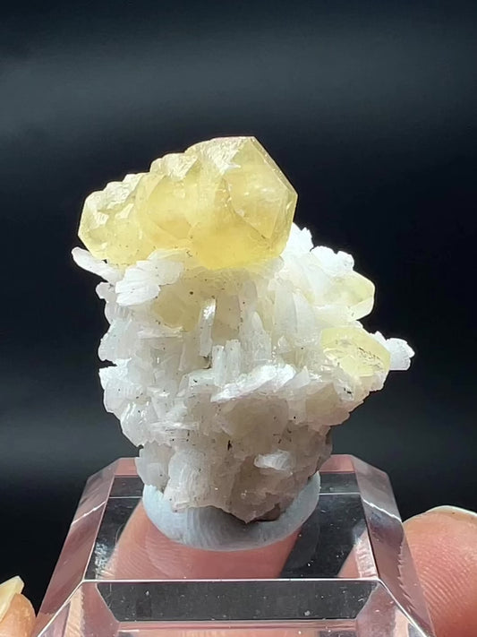 Two-ended termination Calcite + Dolomite + Tetrahedrite (Free shipping)
