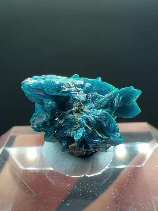 Large crystals Two-ended termination Veszelyite (Free shipping）