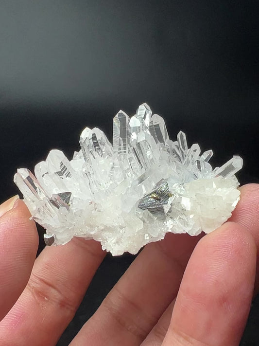 Tetrahedrite + Chalcopyrite + Quartz (Free shipping)