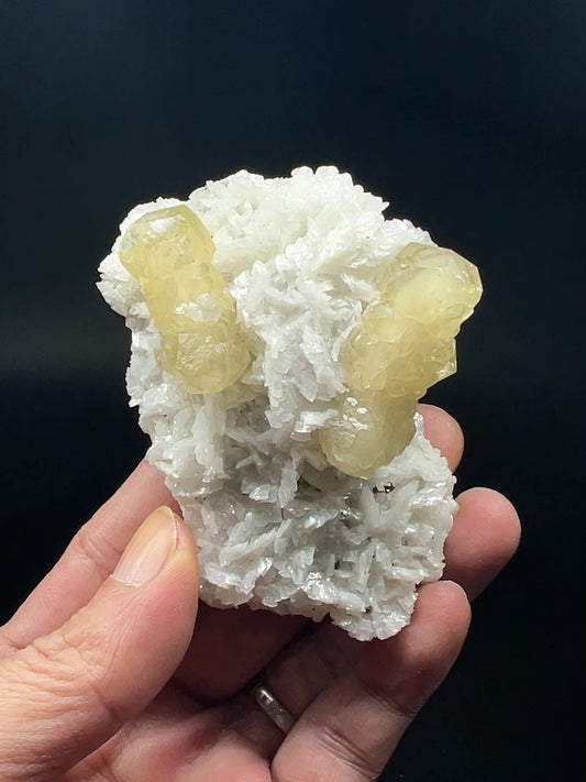 Calcite + Chalcopyrite + Dolomite (Free shipping)